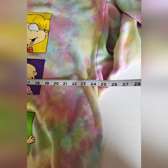 Nickelodeon Rugrats Tie Dyed Hoodie XL - Picture 4 of 9